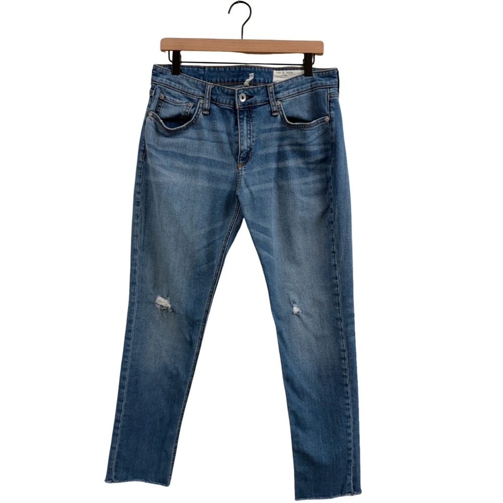 rag & bone Dre Low-Rise slim Boyfriend Jeans
